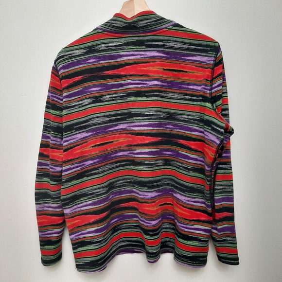 Lauren RALPH LAUREN Active Multicolor Pullover Long Sleeve Pullover - Picture 5 of 8